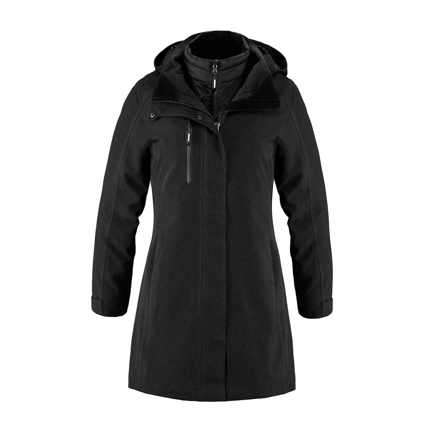 Apex Ladies 3 - in - 1 Jacket – Customizable & All - Weather Protection - 3Thirty3 Custom Printing Company