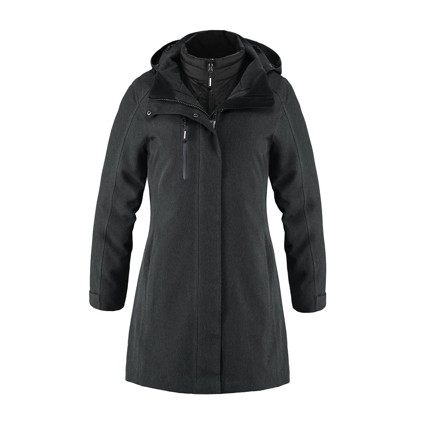Apex Ladies 3 - in - 1 Jacket – Customizable & All - Weather Protection - 3Thirty3 Custom Printing Company