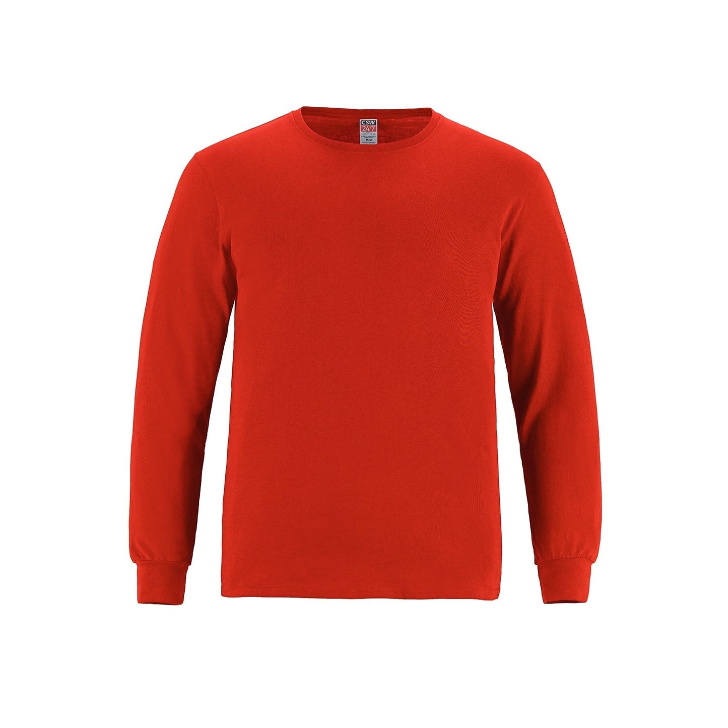 Breeze Youth Ring Spun Combed Cotton Long Sleeve Crewneck T-Shirt – Lightweight & Comfortable - 3Thirty3 Custom Printing Company