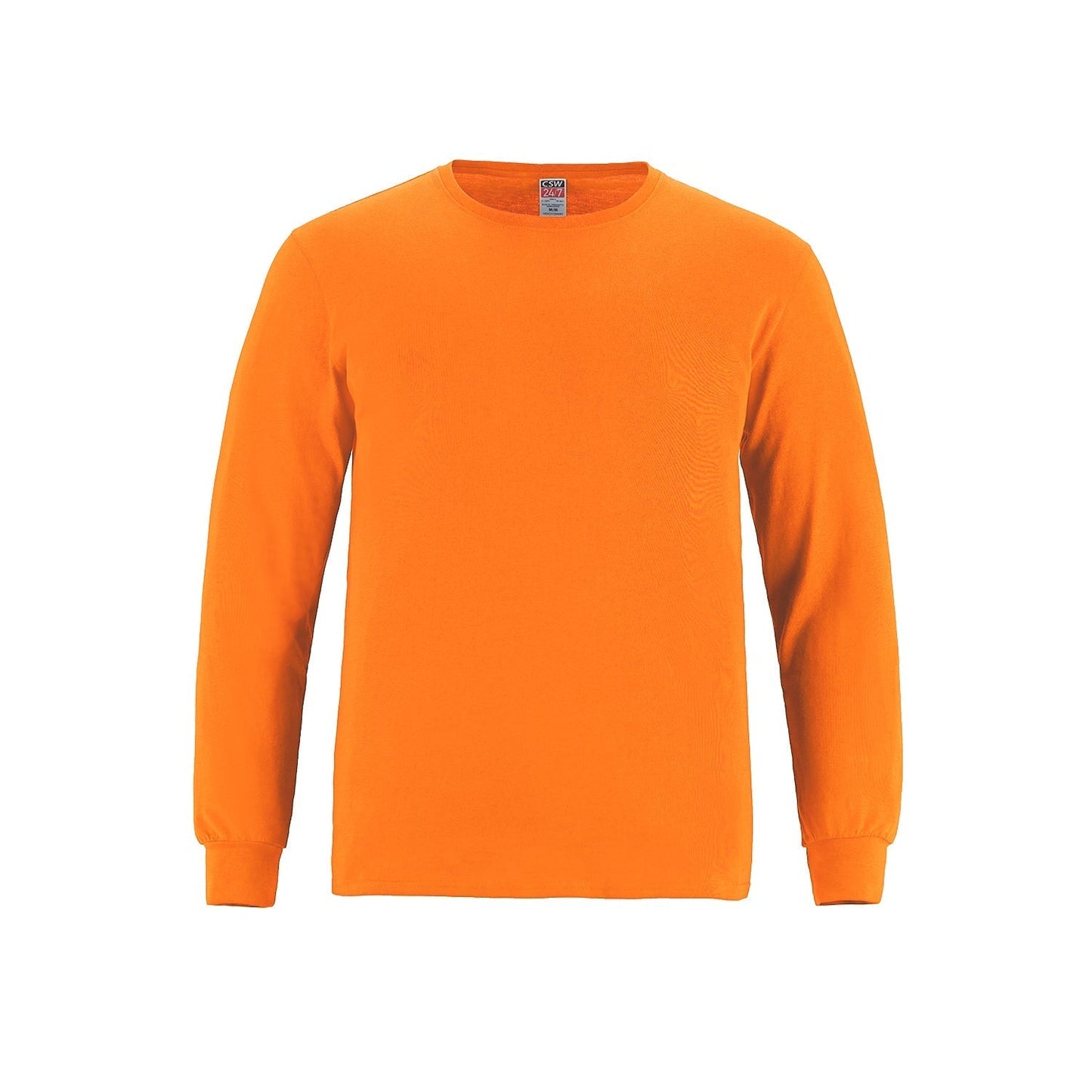 Breeze Youth Ring Spun Combed Cotton Long Sleeve Crewneck T-Shirt – Lightweight & Comfortable - 3Thirty3 Custom Printing Company
