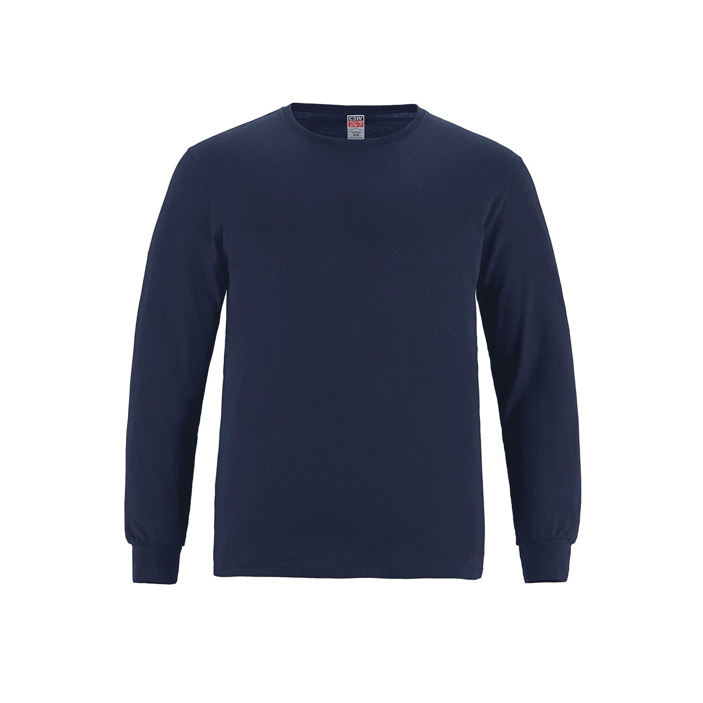 Breeze Youth Ring Spun Combed Cotton Long Sleeve Crewneck T-Shirt – Lightweight & Comfortable - 3Thirty3 Custom Printing Company