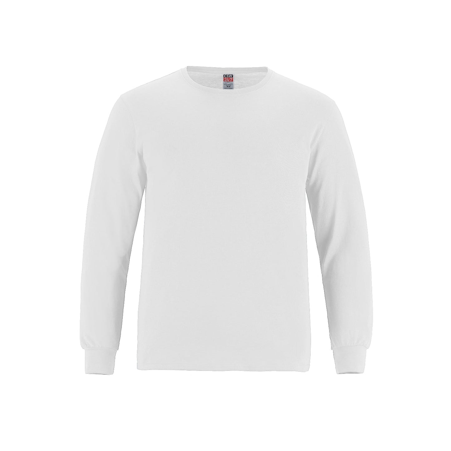 Breeze Youth Ring Spun Combed Cotton Long Sleeve Crewneck T-Shirt – Lightweight & Comfortable - 3Thirty3 Custom Printing Company