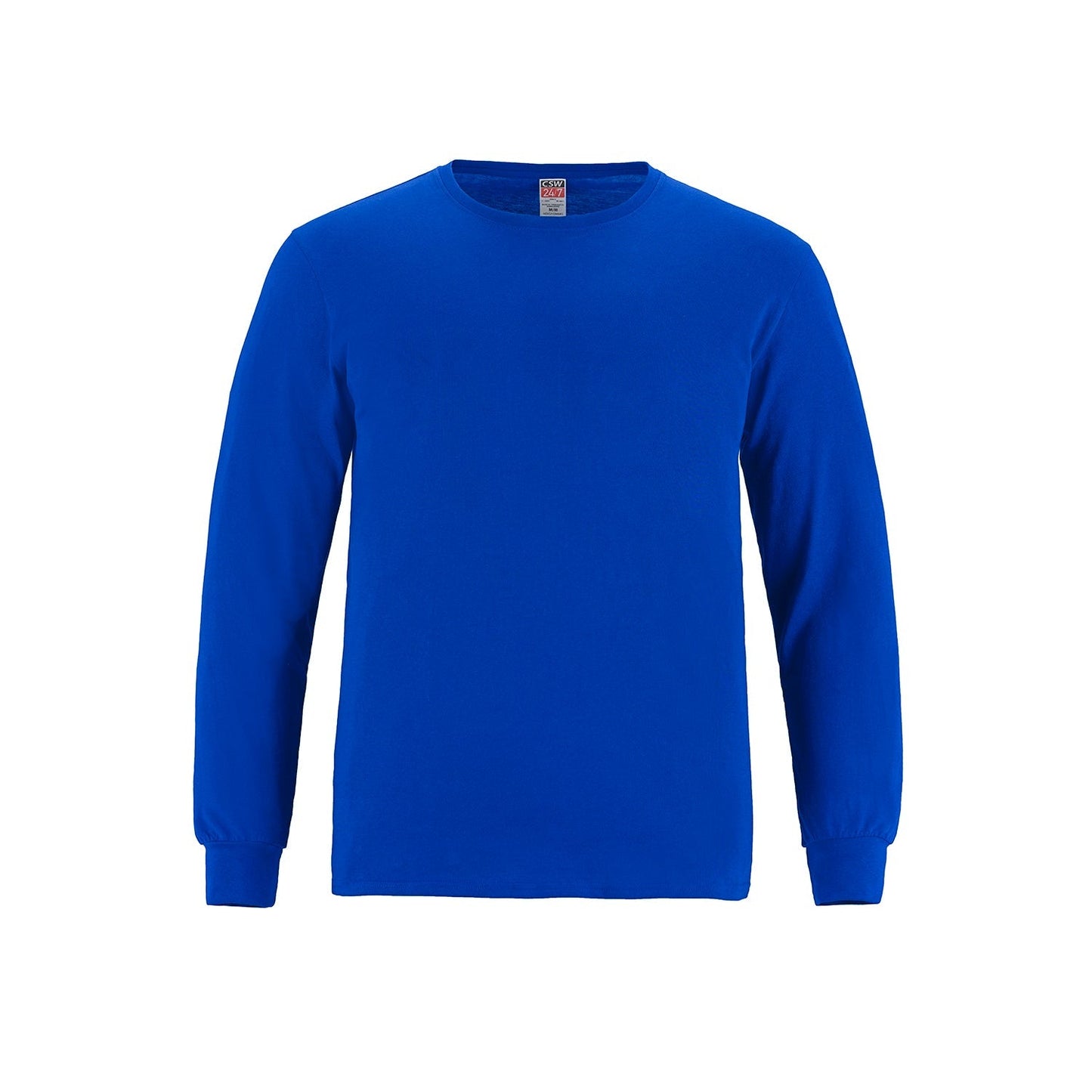 Breeze Youth Ring Spun Combed Cotton Long Sleeve Crewneck T-Shirt – Lightweight & Comfortable - 3Thirty3 Custom Printing Company