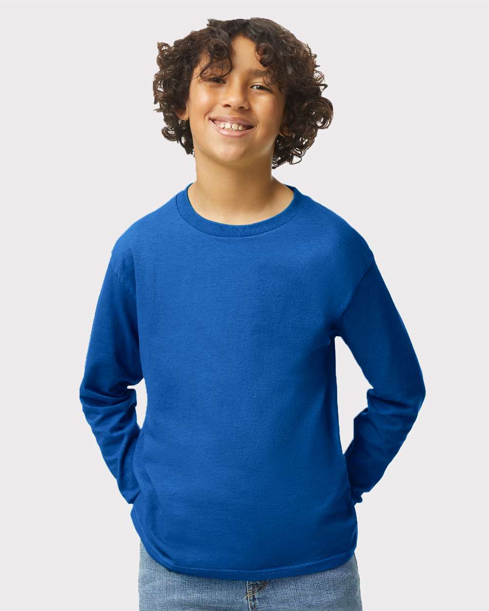 Gildan 5400B Heavy Cotton™ Youth Long Sleeve T-Shirt - 3Thirty3 Custom Printing Company