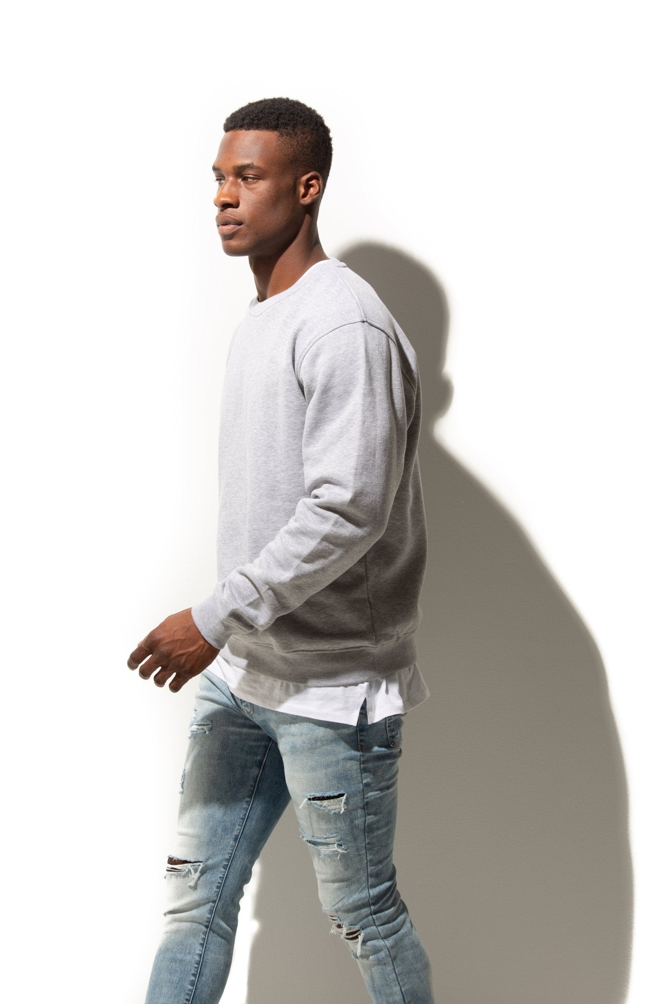 HERO - 1020 Unisex Crewneck Sweatshirt - 3Thirty3 Custom Printing Company