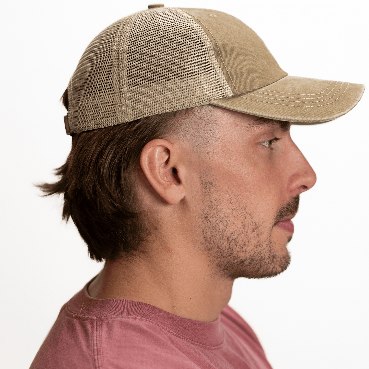 Pigment Dyed Trucker Mesh Cap – Customizable & Classic - 3Thirty3 Custom Printing Company