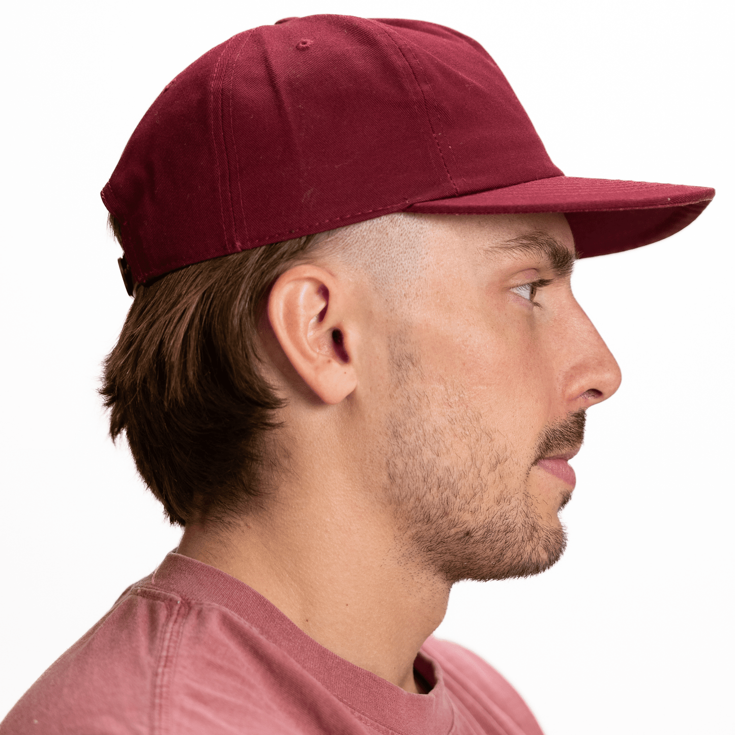 Washed Cotton Middle - Profile Flat Bill Cap – Customizable & Versatile - 3Thirty3 Custom Printing Company