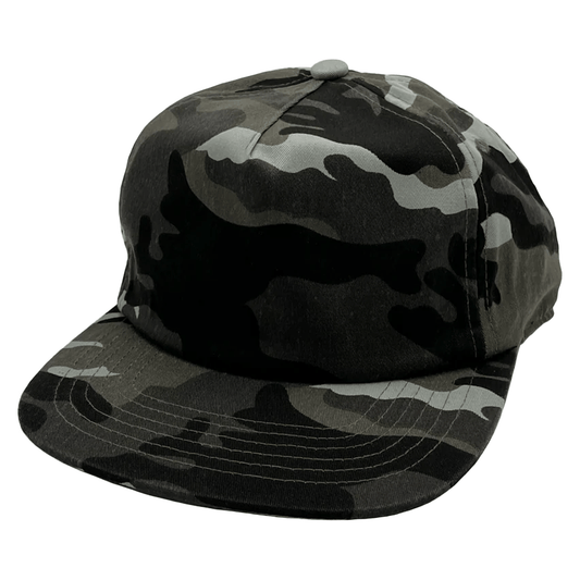5 - Panel Mid - Profile Flat Bill Cap – Customizable & Versatile - 3Thirty3 Custom Printing Company