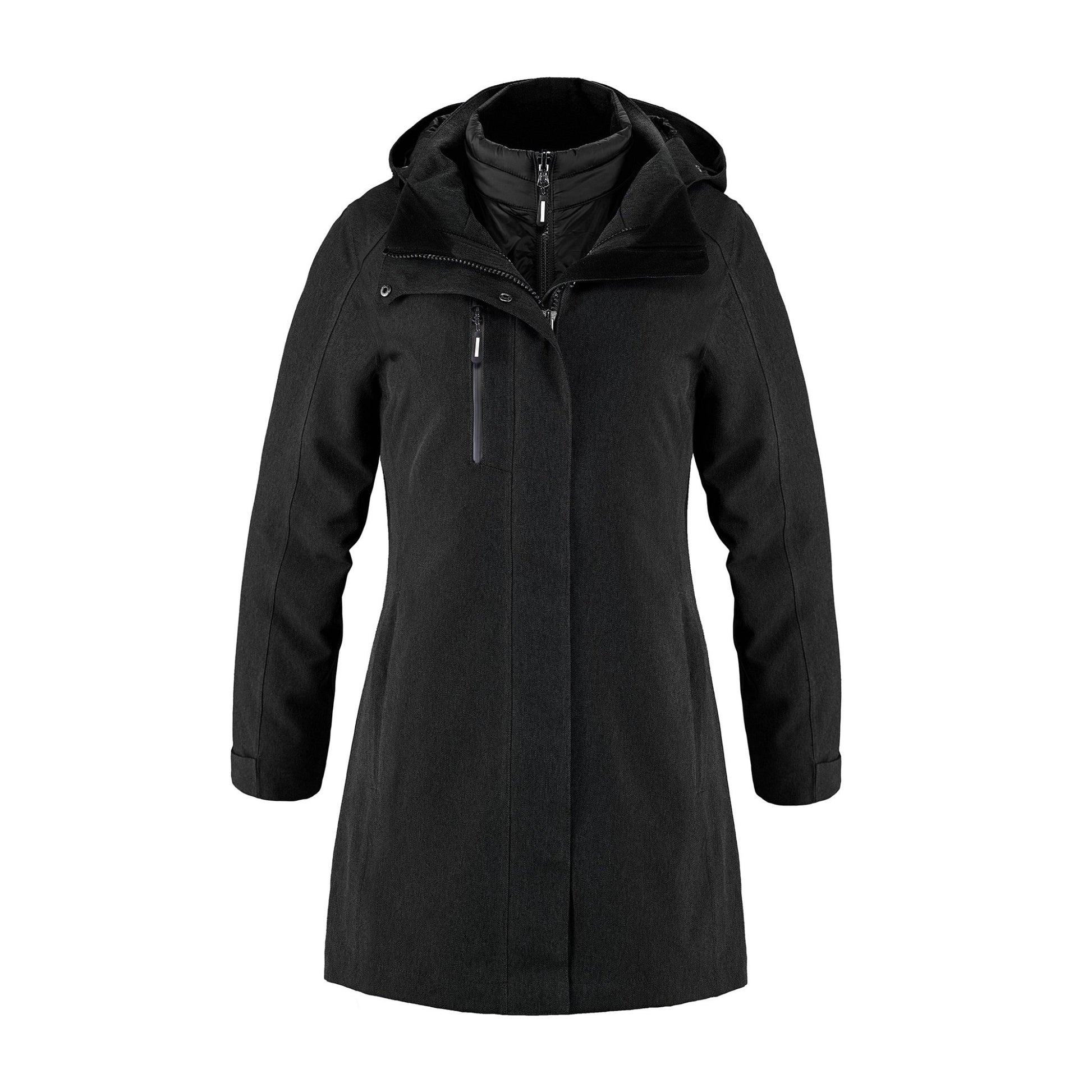 Apex Ladies 3 - in - 1 Jacket – Customizable & All - Weather Protection - 3Thirty3 Custom Printing Company