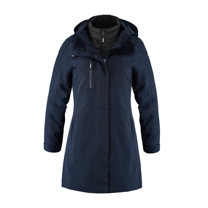 Apex Ladies 3 - in - 1 Jacket – Customizable & All - Weather Protection - 3Thirty3 Custom Printing Company