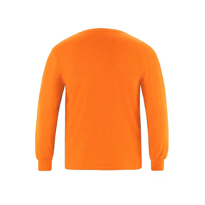 Breeze Youth Ring Spun Combed Cotton Long Sleeve Crewneck T-Shirt – Lightweight & Comfortable - 3Thirty3 Custom Printing Company