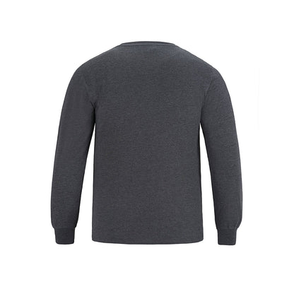 Breeze Youth Ring Spun Combed Cotton Long Sleeve Crewneck T-Shirt – Lightweight & Comfortable - 3Thirty3 Custom Printing Company