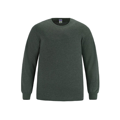 Breeze Youth Ring Spun Combed Cotton Long Sleeve Crewneck T-Shirt – Lightweight & Comfortable - 3Thirty3 Custom Printing Company
