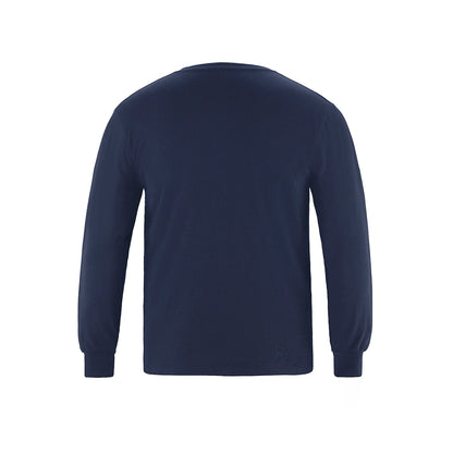 Breeze Youth Ring Spun Combed Cotton Long Sleeve Crewneck T-Shirt – Lightweight & Comfortable - 3Thirty3 Custom Printing Company