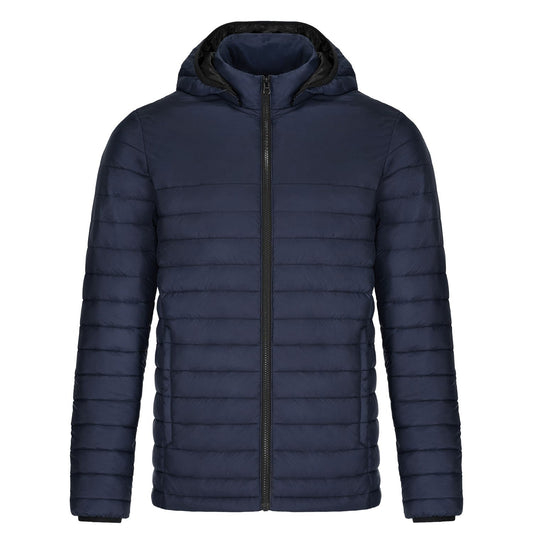 Canyon Men’s Puffy Jacket with Detachable Hood – Customizable & Eco - Friendly - 3Thirty3 Custom Printing Company