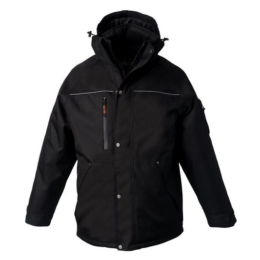 Defender Heavy Duty Insulated Parka w/ Detachable Hood – Customizable & Weather - Resistant - 3Thirty3 Custom Printing Company
