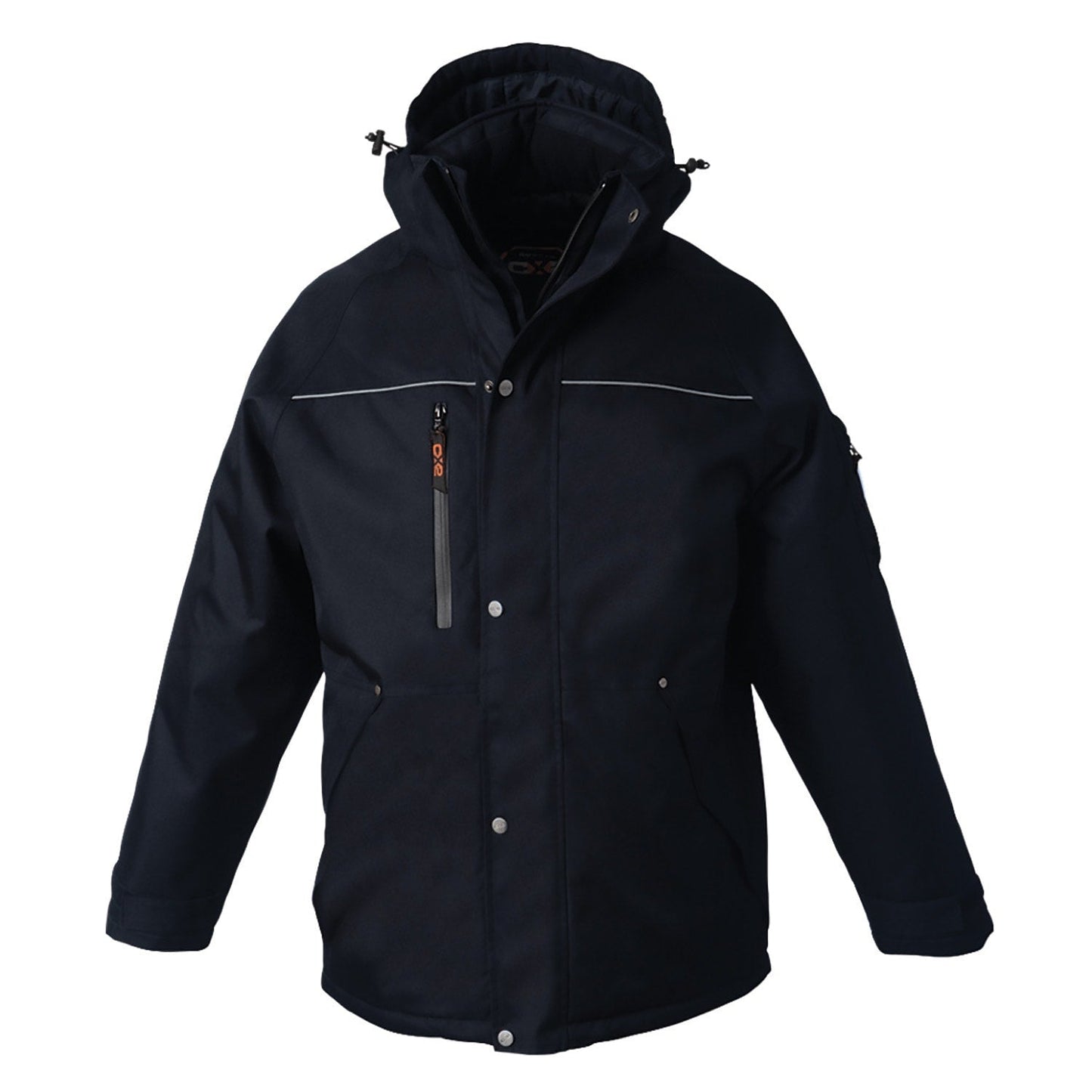 Defender Heavy Duty Insulated Parka w/ Detachable Hood – Customizable & Weather - Resistant - 3Thirty3 Custom Printing Company