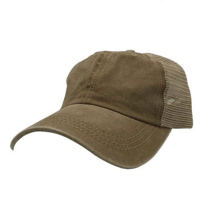 Pigment Dyed Trucker Mesh Cap – Customizable & Classic - 3Thirty3 Custom Printing Company