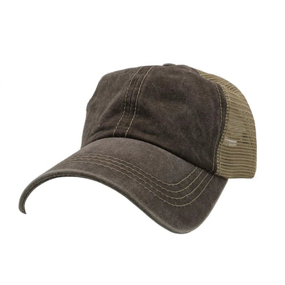 Pigment Dyed Trucker Mesh Cap – Customizable & Classic - 3Thirty3 Custom Printing Company