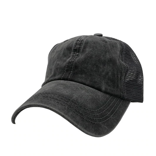 Pigment Dyed Trucker Mesh Cap – Customizable & Classic - 3Thirty3 Custom Printing Company