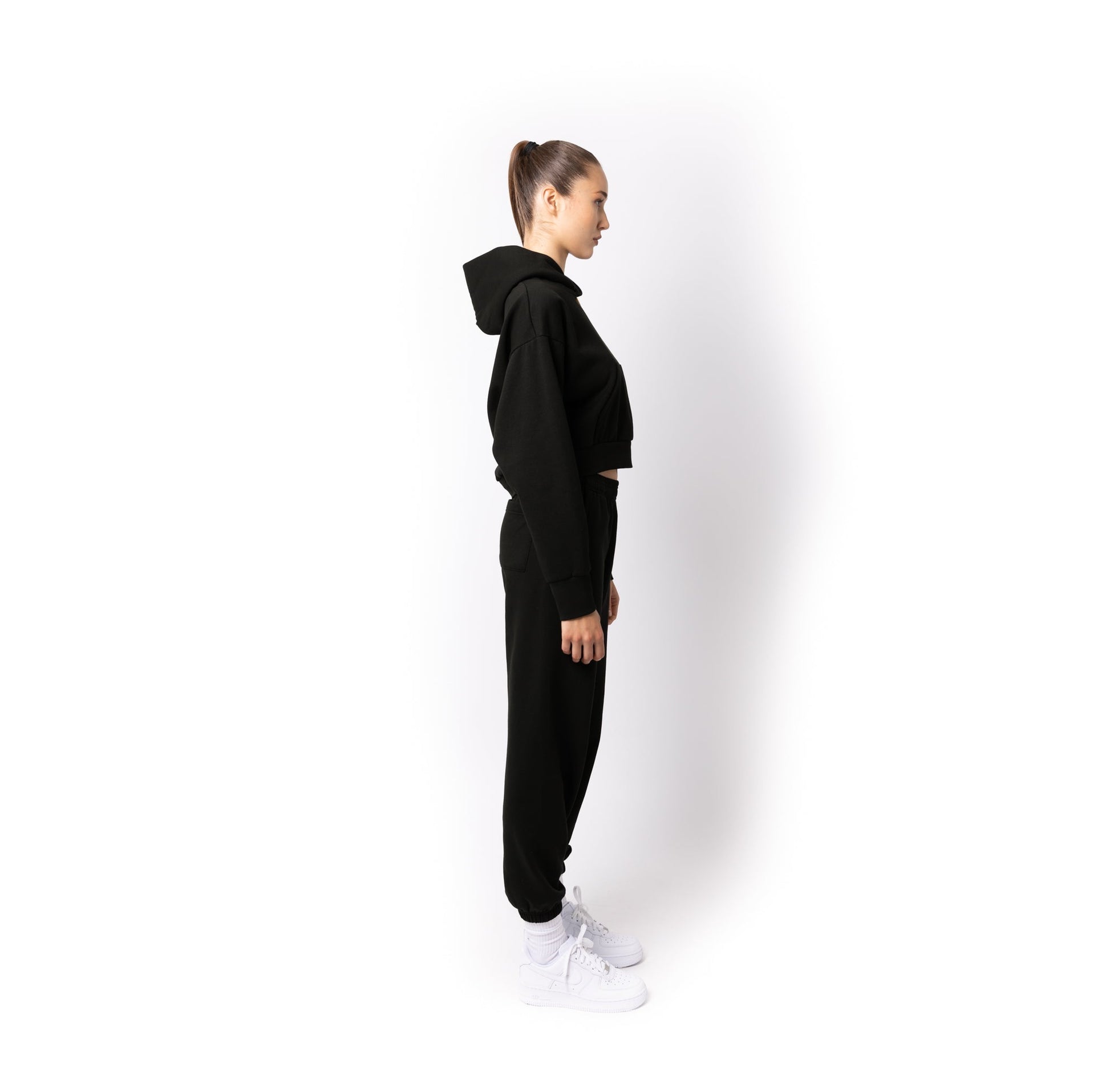 Transit HERO Cropped Drop Shoulder Hoodie - 3Thirty3 Custom Printing Company