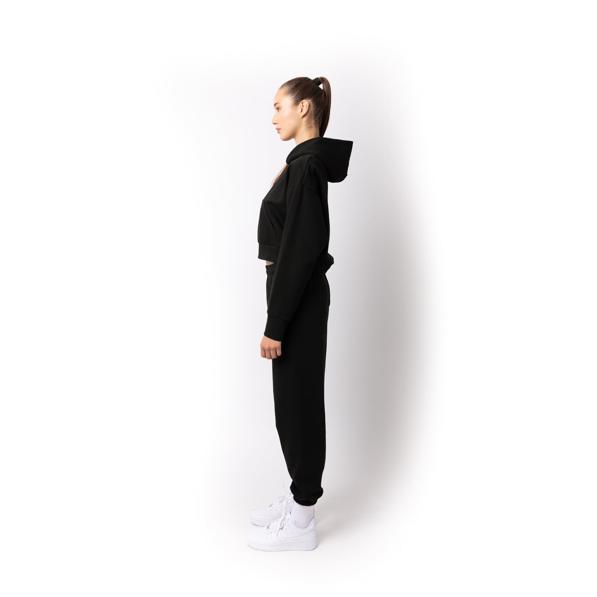 Transit HERO Cropped Drop Shoulder Hoodie - 3Thirty3 Custom Printing Company