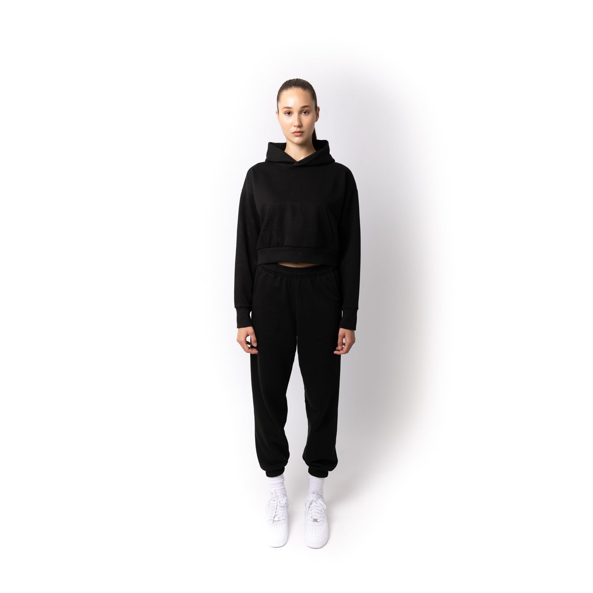 Transit HERO Cropped Drop Shoulder Hoodie - 3Thirty3 Custom Printing Company