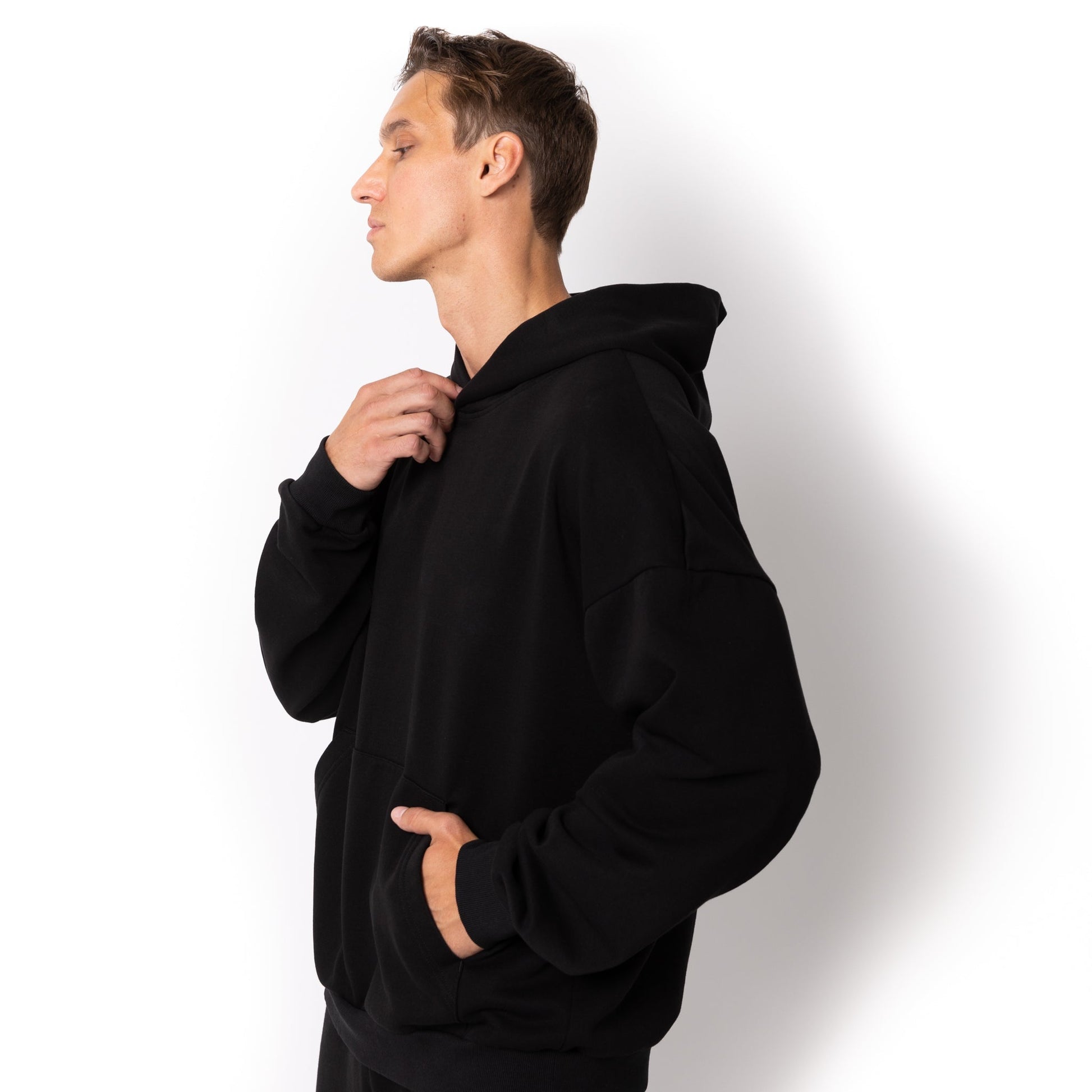 Transit HERO Unisex Drop Shoulder Hoodie - 3Thirty3 Custom Printing Company