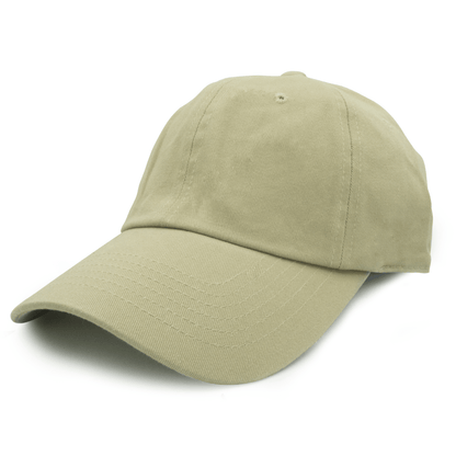 Washed Cotton Dad Cap – Customizable & Timeless - 3Thirty3 Custom Printing Company