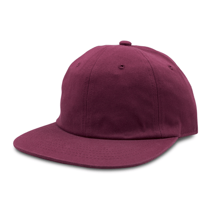 Washed Cotton Flat Bill Cap – Customizable & Modern - 3Thirty3 Custom Printing Company