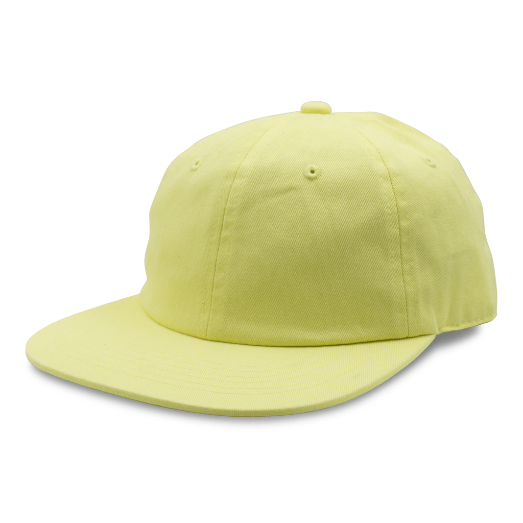 Washed Cotton Flat Bill Cap – Customizable & Modern - 3Thirty3 Custom Printing Company